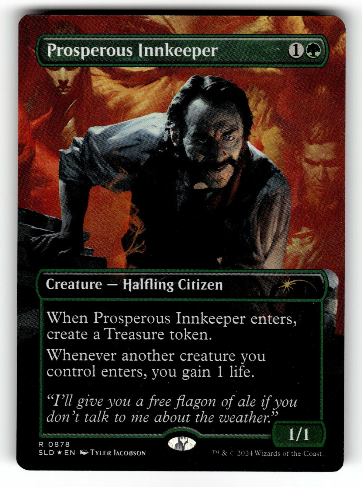 Prosperous Innkeeper (Rainbow Foil) – 878 SLD: Secret Lair Drop Series R Foil LP