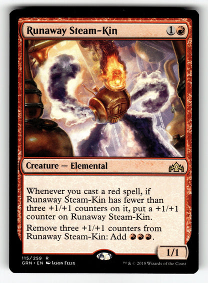 Runaway Steam-Kin – 115 GRN: Guilds of Ravnica R NM