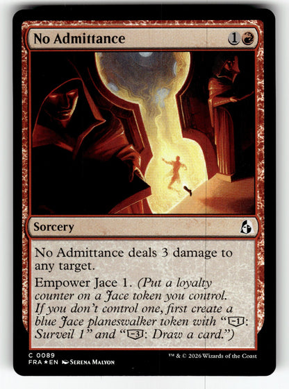 No Admittance – 89 FRA: Reality Fracture C Foil NM