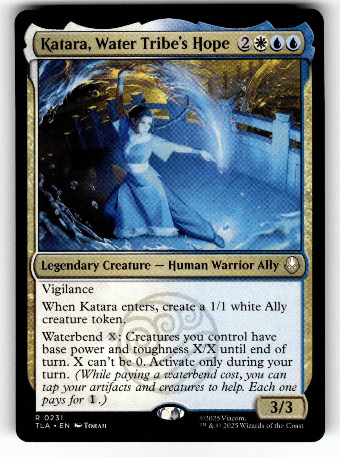 Katara, Water Tribe's Hope – 231 TLA: Avatar: The Last Airbender R NM