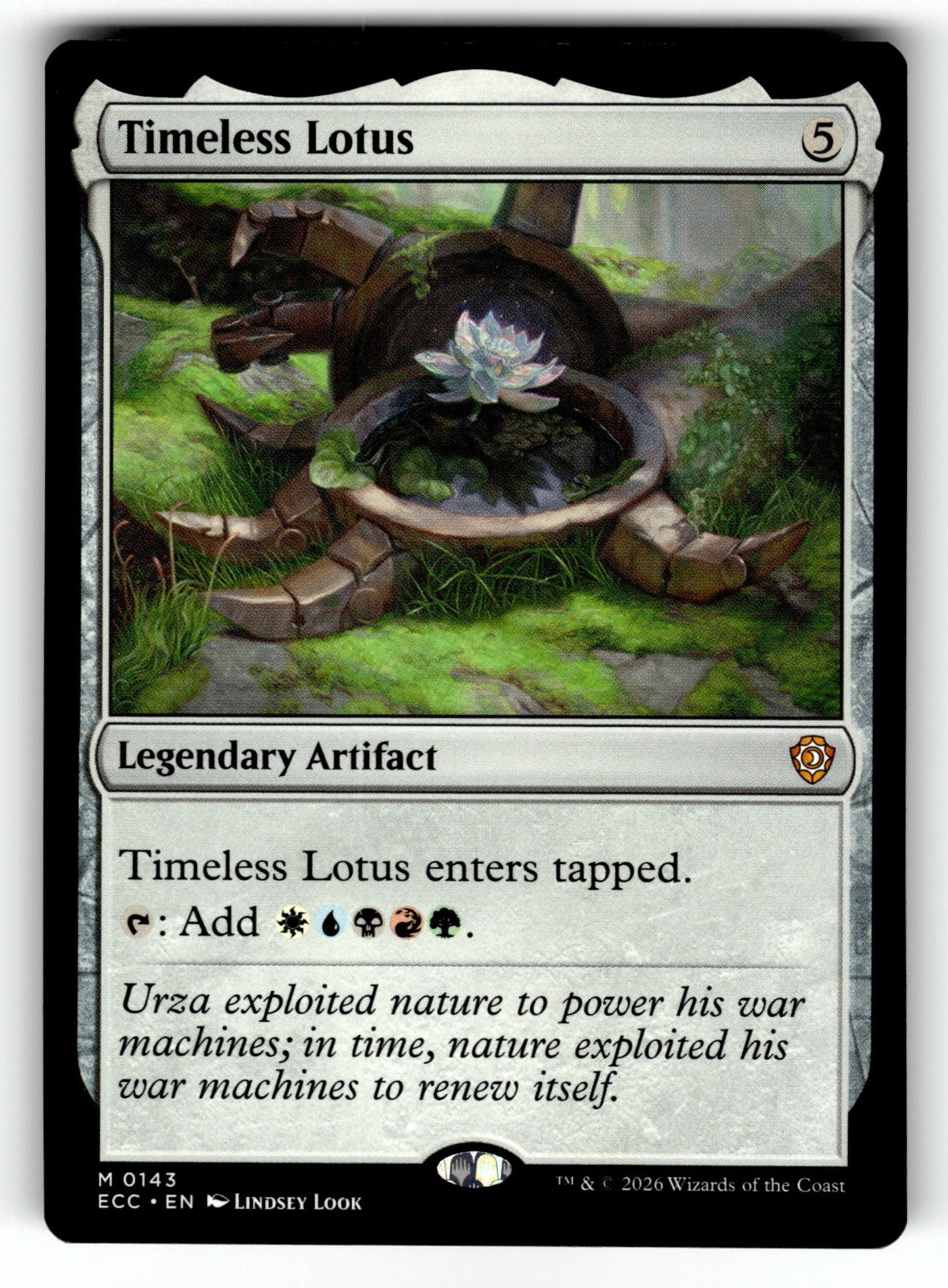 Timeless Lotus – 143 ECC: Commander: Lorwyn Eclipsed M NM