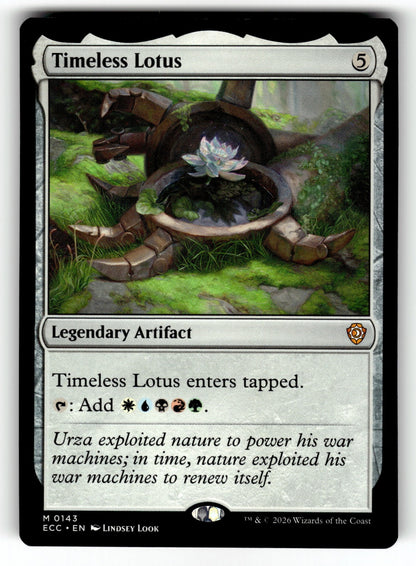Timeless Lotus – 143 ECC: Commander: Lorwyn Eclipsed M NM