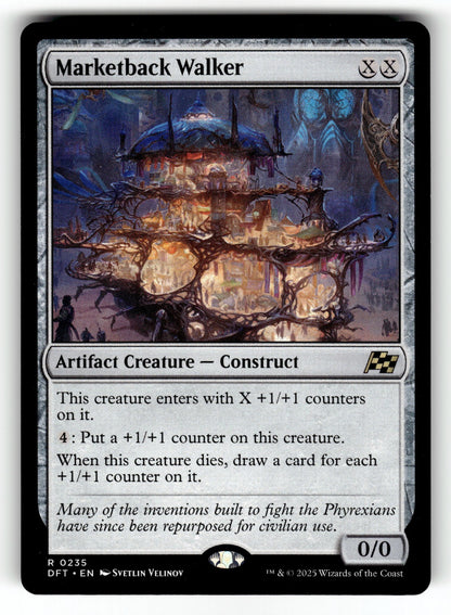 Marketback Walker – 235 DFT: Aetherdrift R NM
