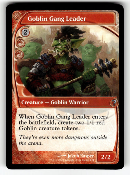 Goblin Gang Leader (Future Sight) – 144 MB2: Mystery Booster 2 U NM