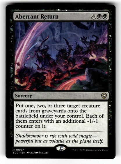 Aberrant Return – 7 ECC: Commander: Lorwyn Eclipsed R LP