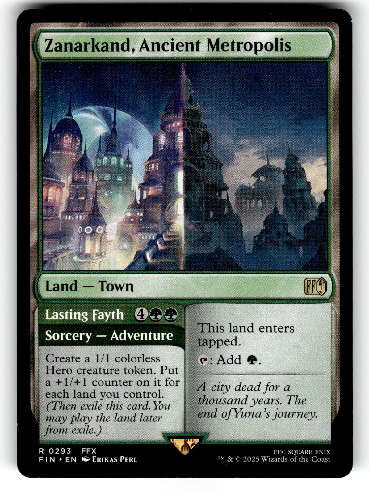 Zanarkand, Ancient Metropolis – 293 FIN: FINAL FANTASY R NM