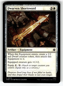 Dwarven Shortsword – 10 HOB: The Hobbit C NM