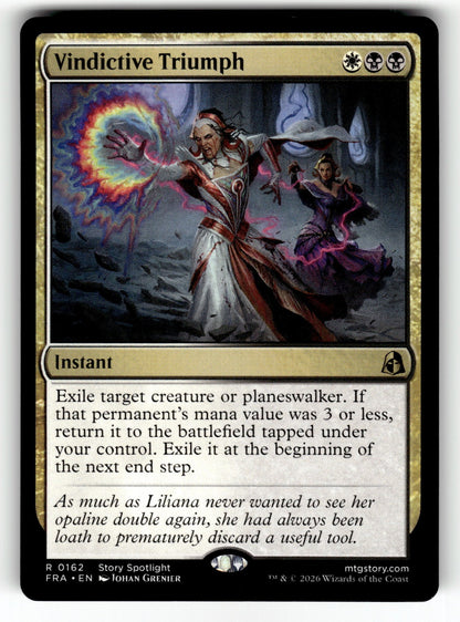 Vindictive Triumph – 162 FRA: Reality Fracture R NM