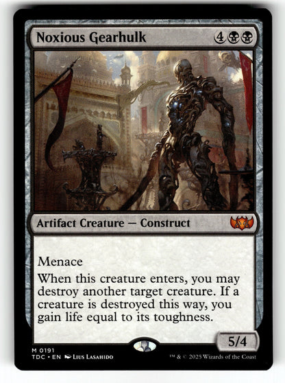 Noxious Gearhulk – 191 TDC: Commander: Tarkir: Dragonstorm M NM