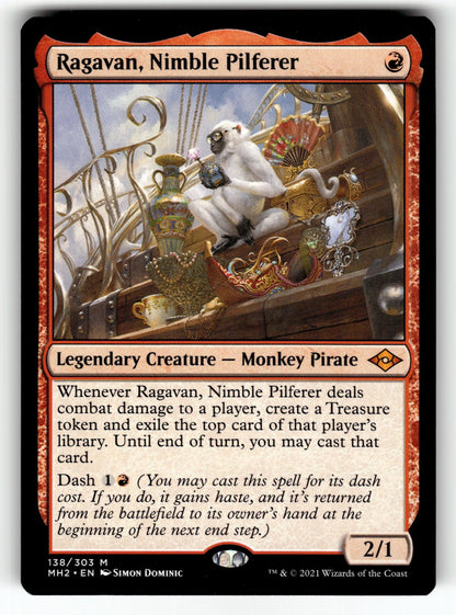 Ragavan, Nimble Pilferer – 138 MH2: Modern Horizons 2 M LP