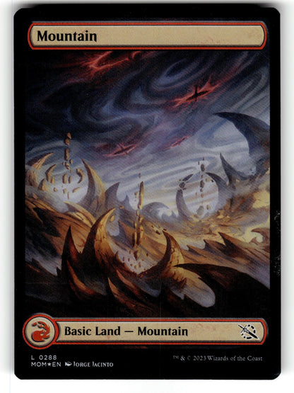 Mountain (0288) – 288 MOM: March of the Machine L Foil NM