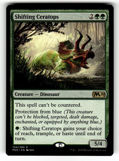 Shifting Ceratops – 194 M20: Core Set 2020 R NM