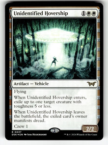 Unidentified Hovership – 37 DSK: Duskmourn: House of Horror R Foil NM