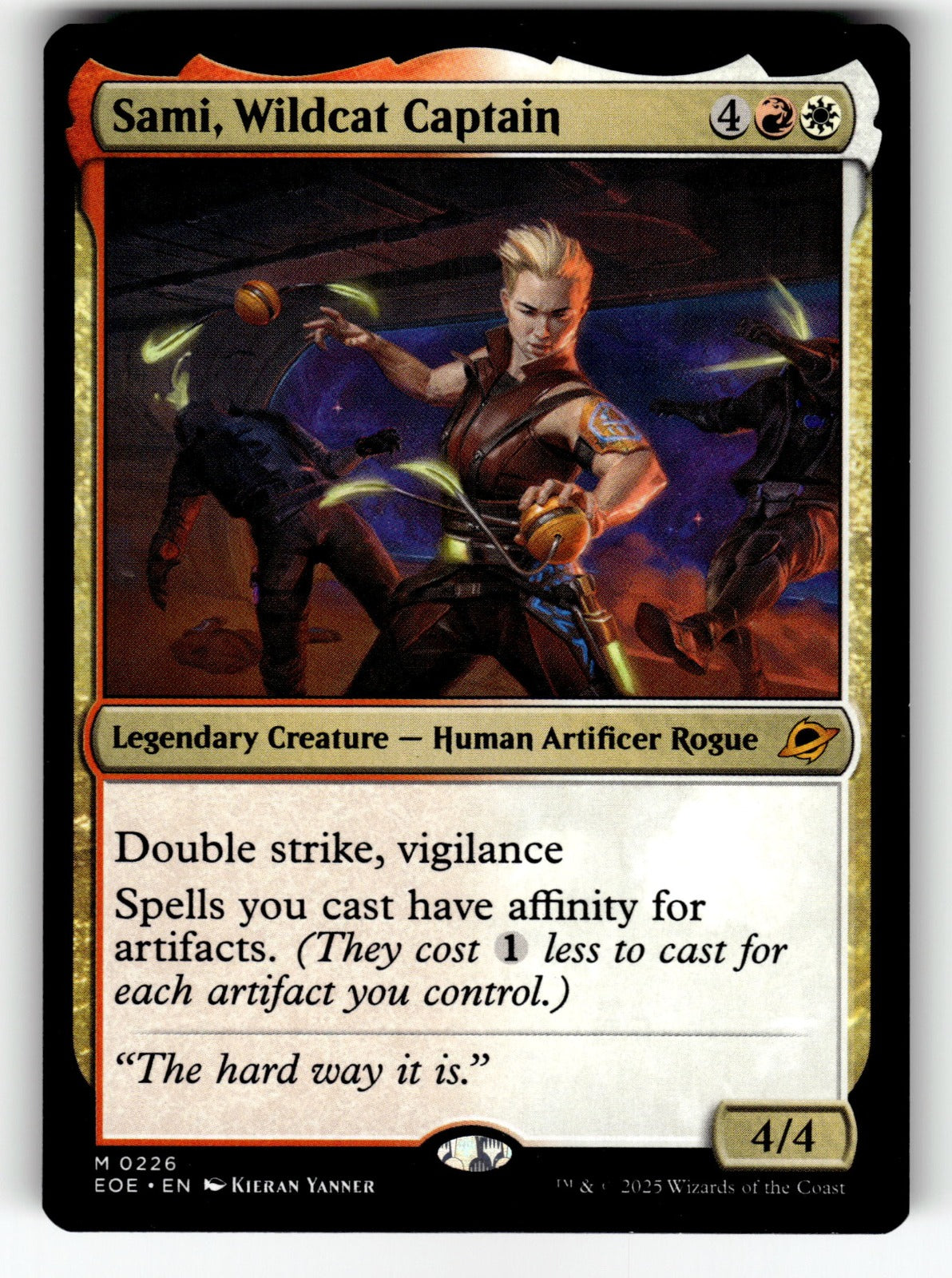 Sami, Wildcat Captain – 226 EOE: Edge of Eternities M NM