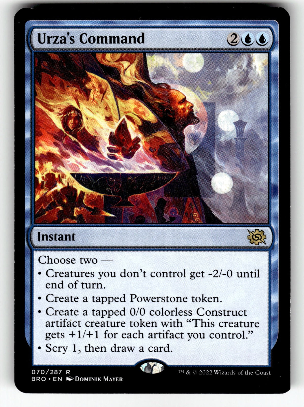 Urza's Command – 70 BRO: The Brothers' War R LP