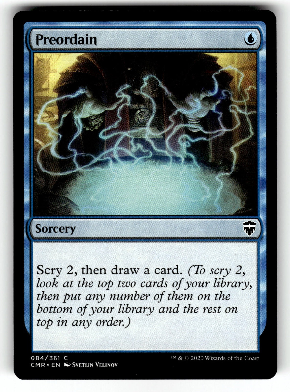 Preordain – 84 CMR: Commander Legends C NM