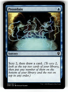 Preordain – 84 CMR: Commander Legends C NM