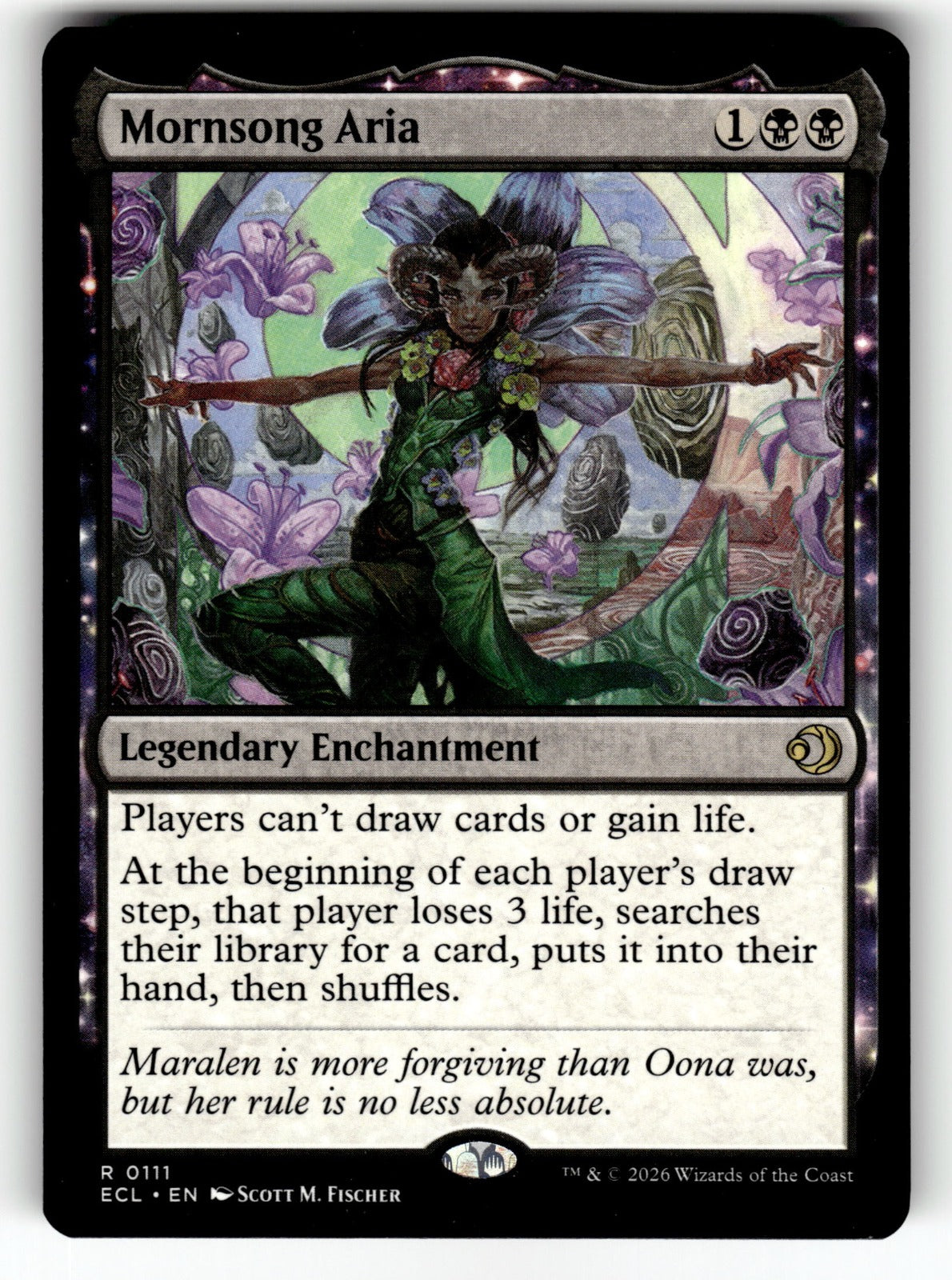 Mornsong Aria – 111 ECL: Lorwyn Eclipsed R NM