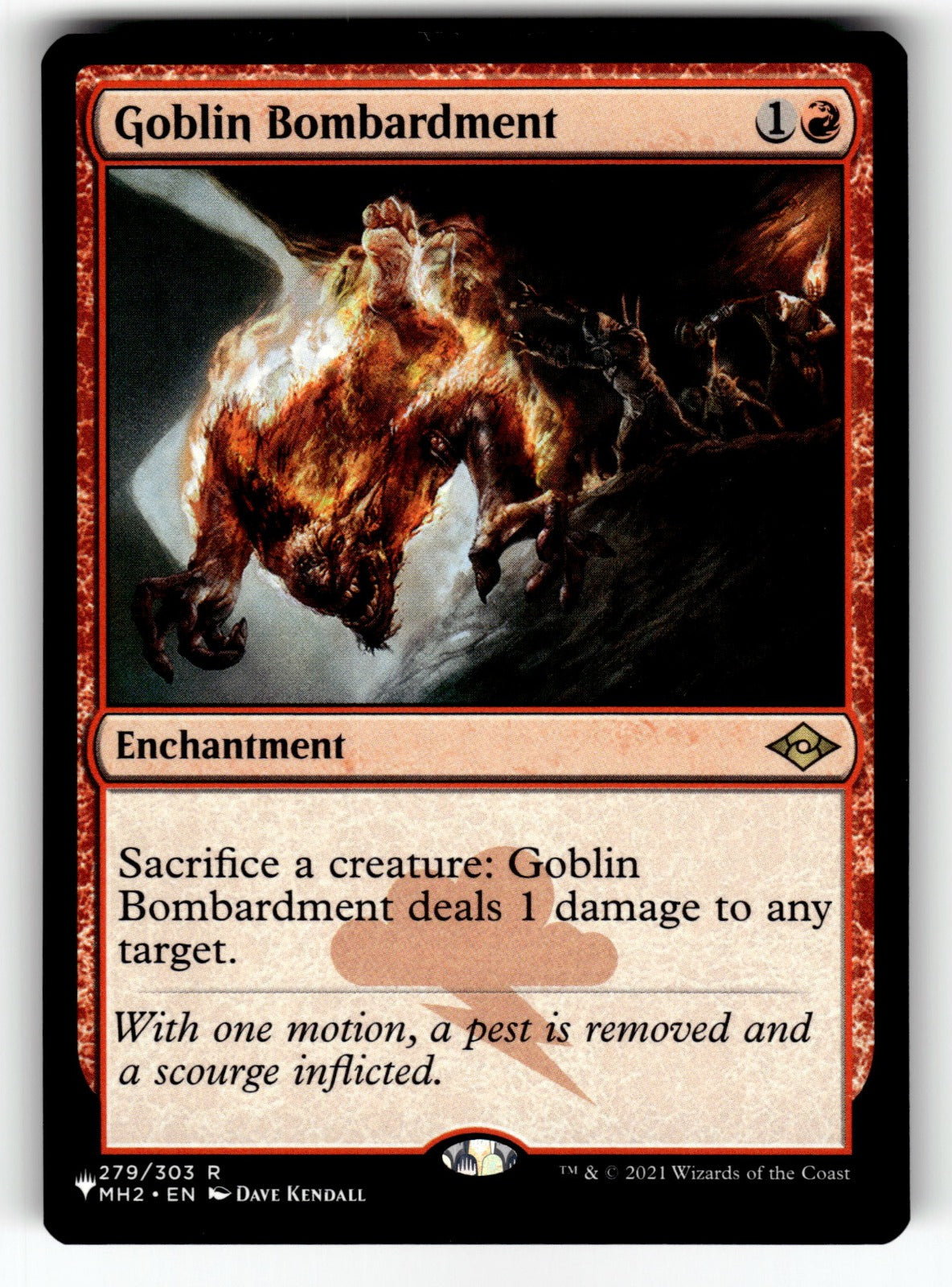 Goblin Bombardment (MH2) – 279 LIST: The List Reprints R NM