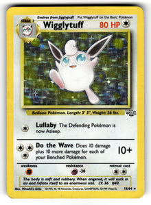 Wigglytuff (16) – 16/64 JU: Jungle Holo Rare Unlimited Holo MP