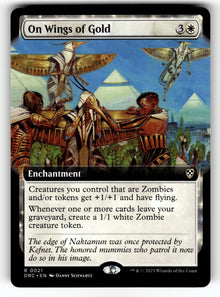 On Wings of Gold (Extended Art) – 21 DRC: Commander: Aetherdrift R NM