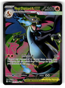 Mega Charizard X ex - – 109/094 PFL: ME02: Phantasmal Flames Ultra Rare Holo NM