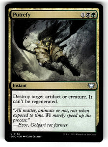 Putrefy – 124 EOC: Commander: Edge of Eternities U NM