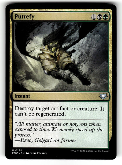 Putrefy – 124 EOC: Commander: Edge of Eternities U NM