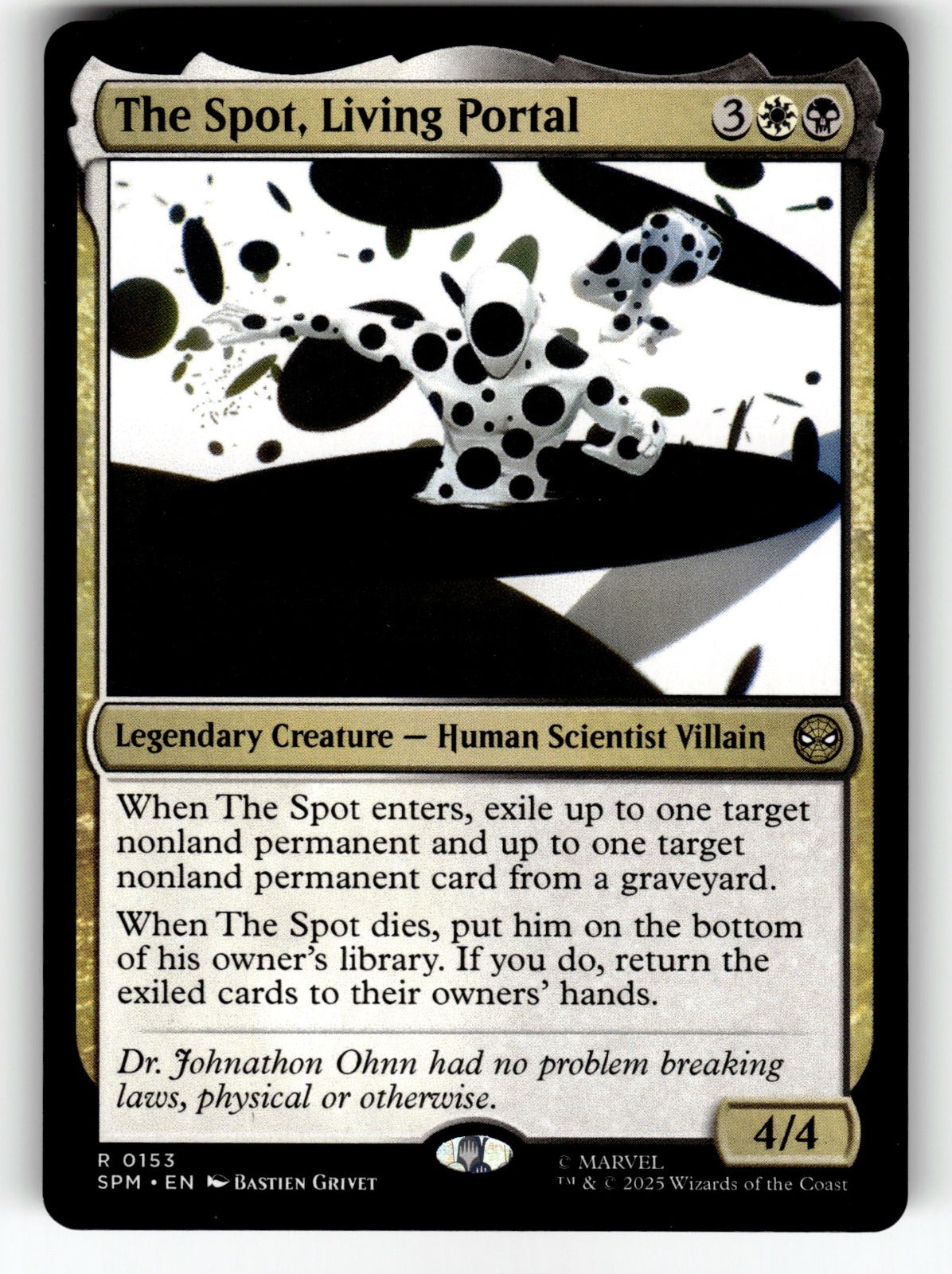 The Spot, Living Portal – 153 SPM: Marvel's Spider-Man R NM