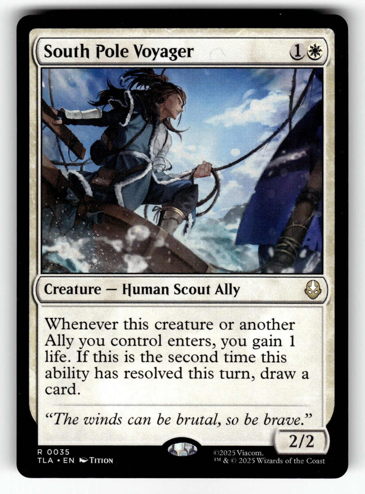 South Pole Voyager – 35 TLA: Avatar: The Last Airbender R NM