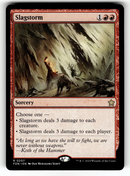 Slagstorm – 207 FDN: Foundations R NM