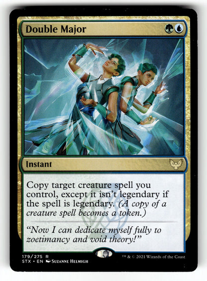 Double Major – 179 STX: Strixhaven: School of Mages R NM