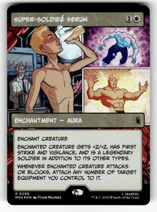 Super-Soldier Serum (Borderless) – 299 MSH: Marvel Super Heroes R Foil NM