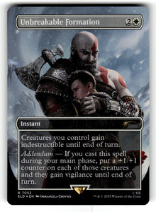 Unbreakable Formation – 7052 SLD: Secret Lair Drop Series R Foil NM