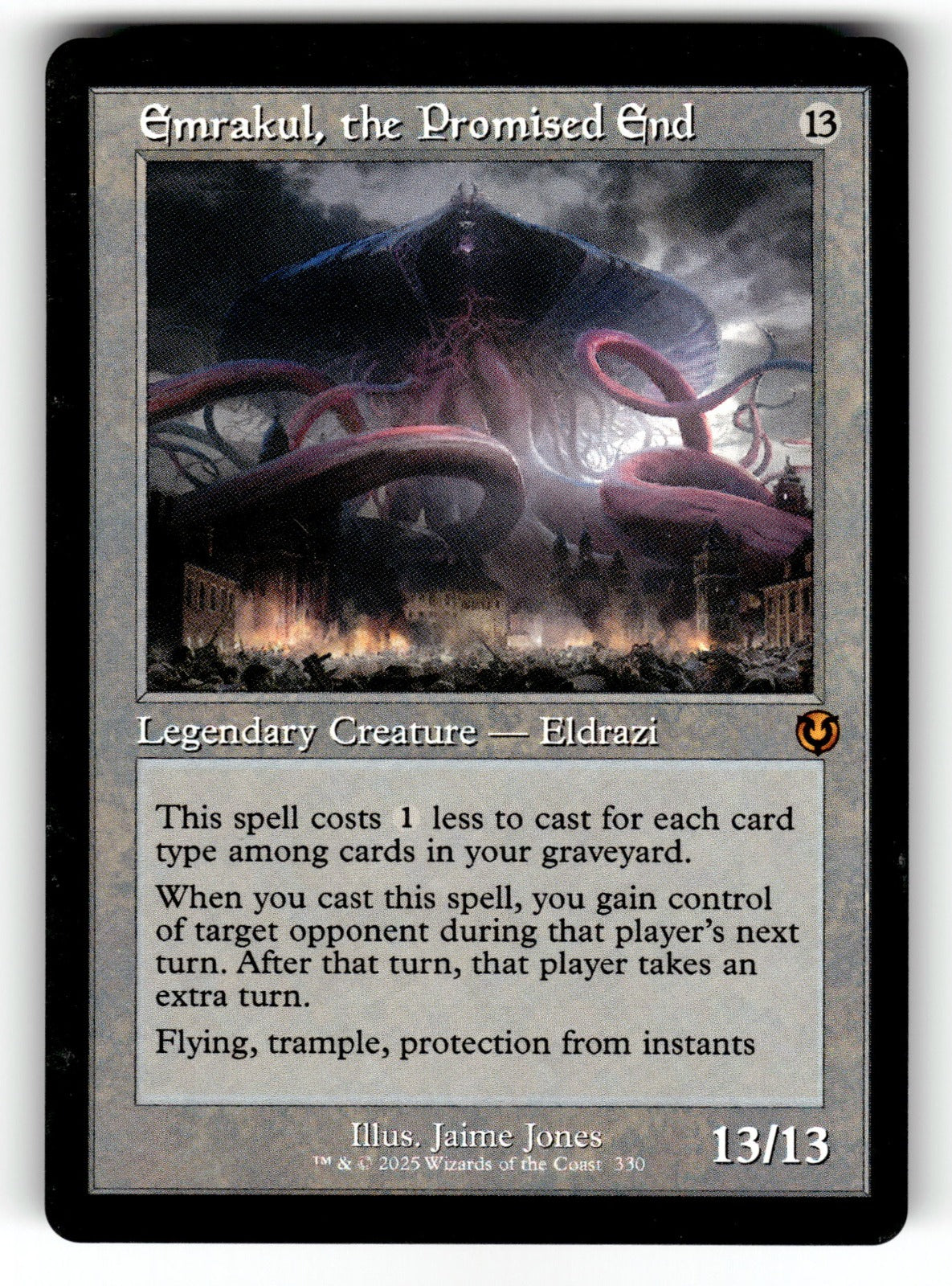 Emrakul, the Promised End (Retro Frame) – 330 INR: Innistrad Remastered M NM