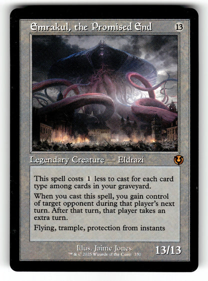 Emrakul, the Promised End (Retro Frame) – 330 INR: Innistrad Remastered M NM