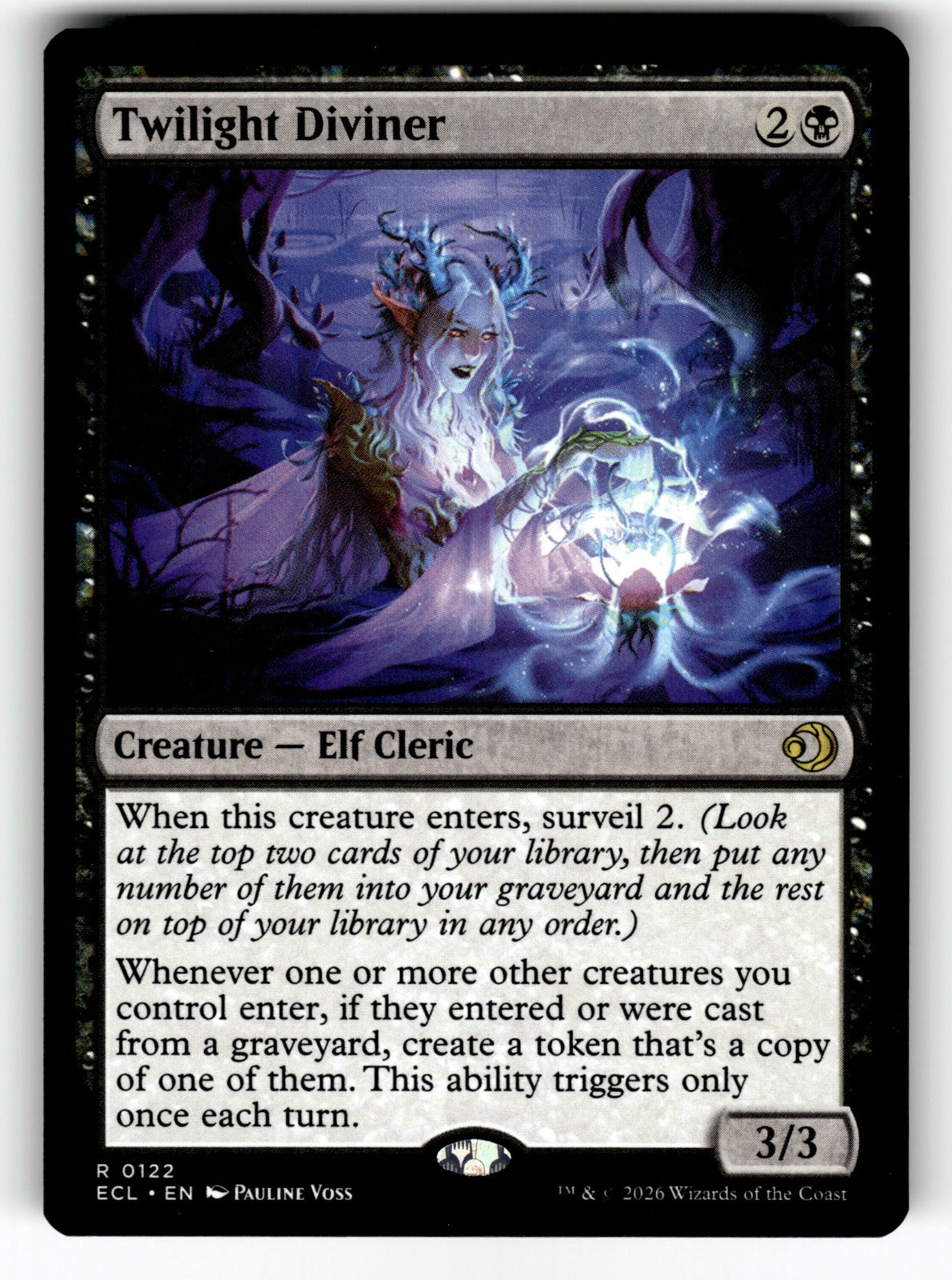 Twilight Diviner – 122 ECL: Lorwyn Eclipsed R NM