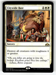 Citywide Bust – 4 GRN: Guilds of Ravnica R NM