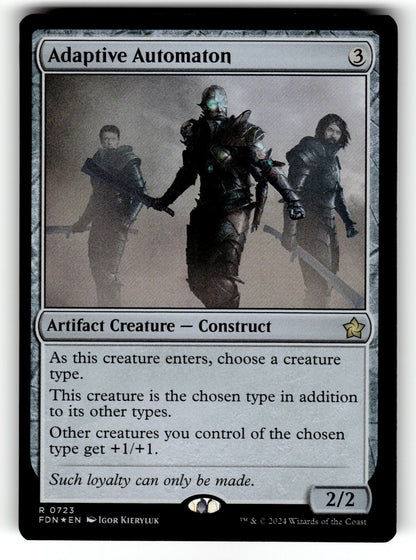Adaptive Automaton – 723 FDN: Foundations R Foil NM