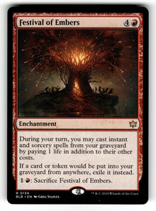 Festival of Embers – 134 BLB: Bloomburrow R NM