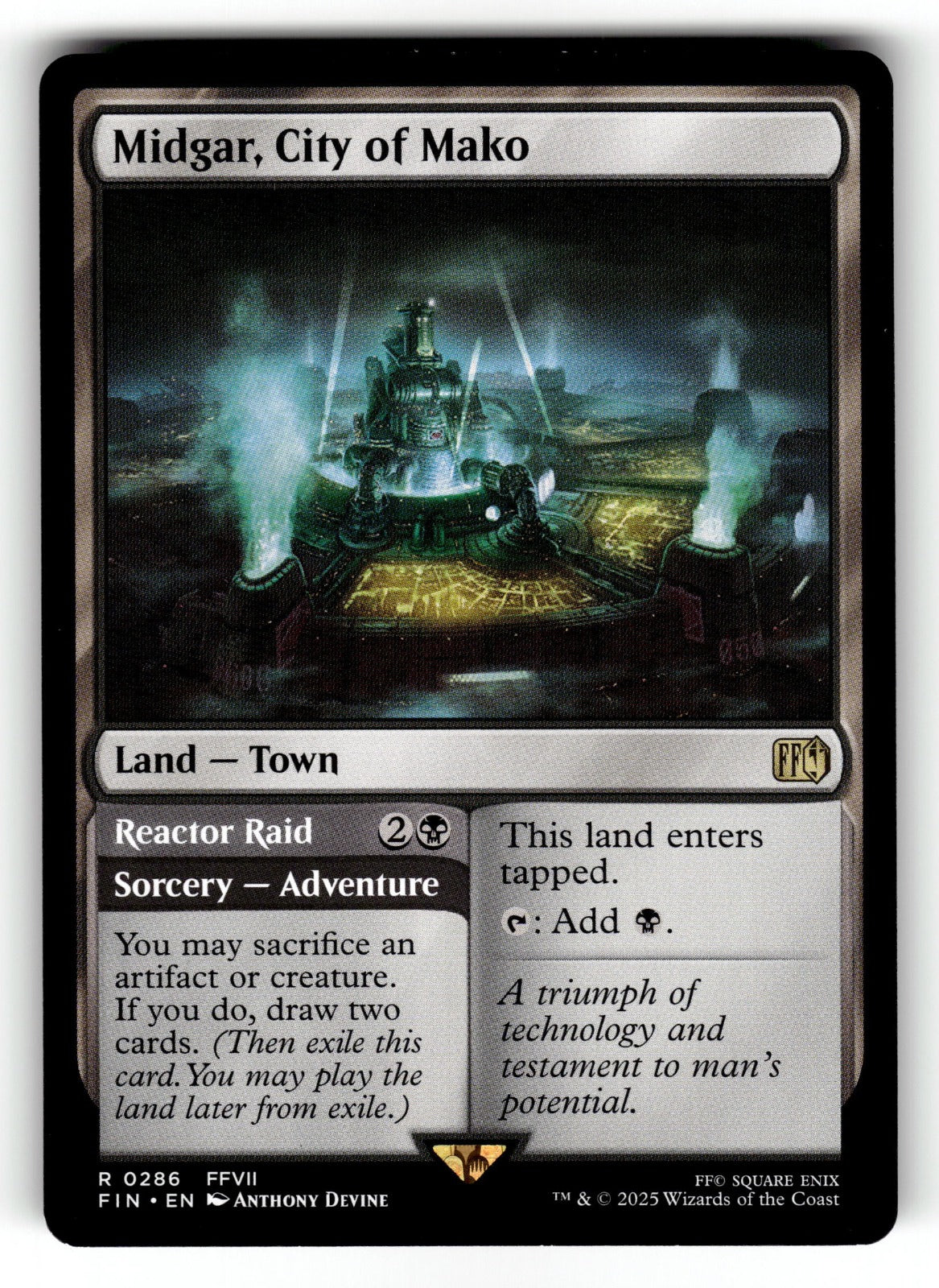 Midgar, City of Mako – 286 FIN: FINAL FANTASY R NM