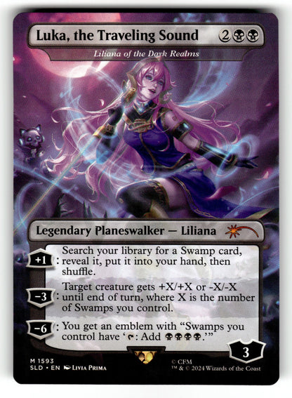 Luka, the Traveling Sound - Liliana of the Dark Realms – 1593 SLD: Secret Lair Drop Series M NM