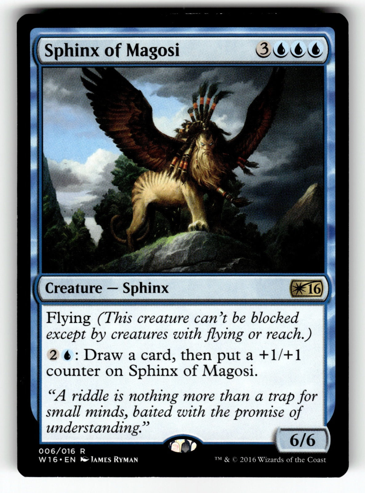 Sphinx of Magosi – 6 W16: Welcome Deck 2016 R NM