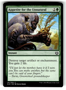 Appetite for the Unnatural – 141 KLD: Kaladesh C LP
