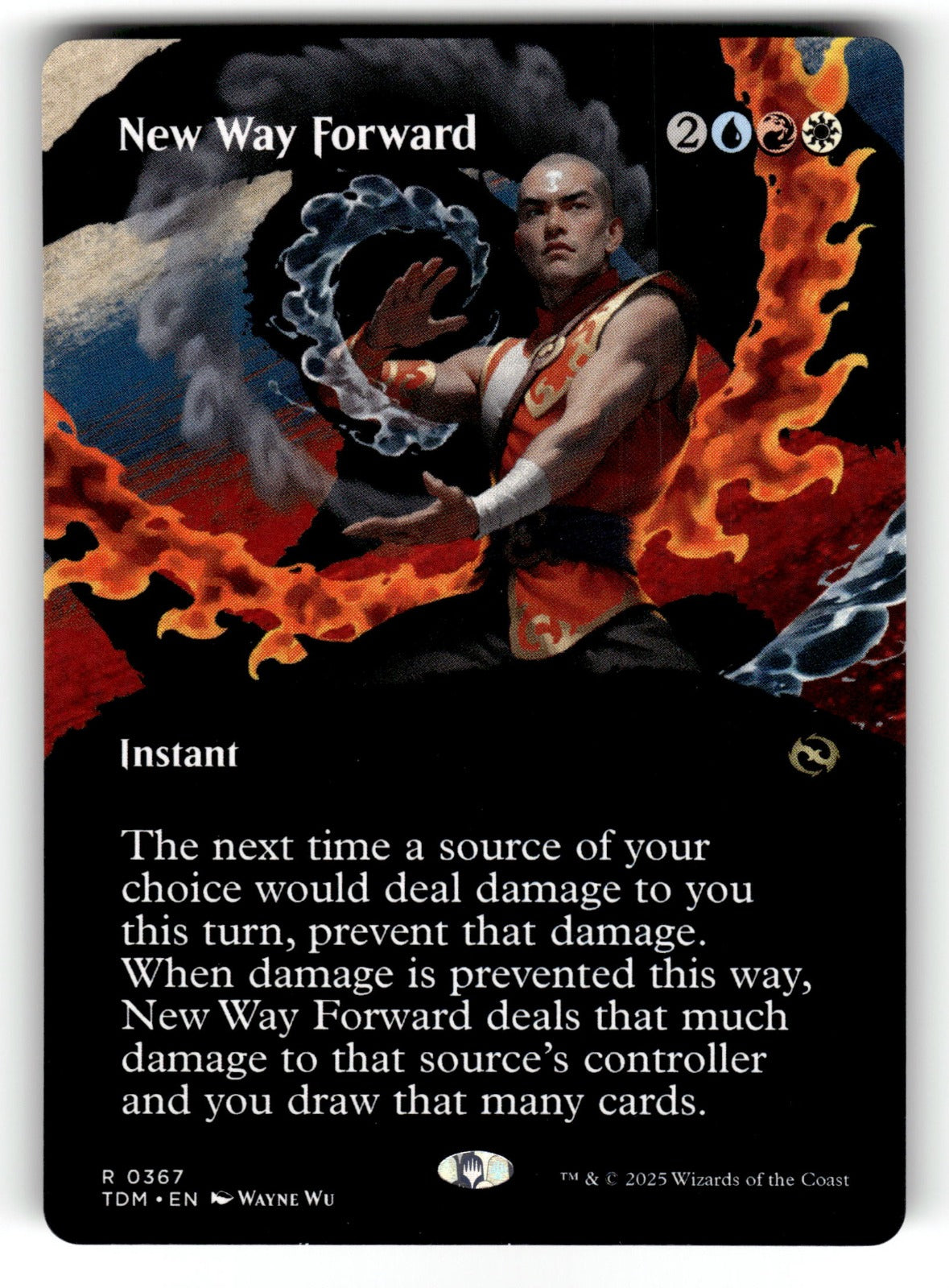 New Way Forward (Borderless) – 367 TDM: Tarkir: Dragonstorm R NM