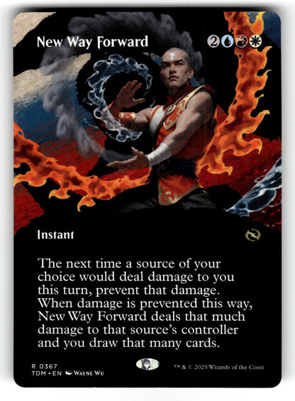 New Way Forward (Borderless) – 367 TDM: Tarkir: Dragonstorm R NM