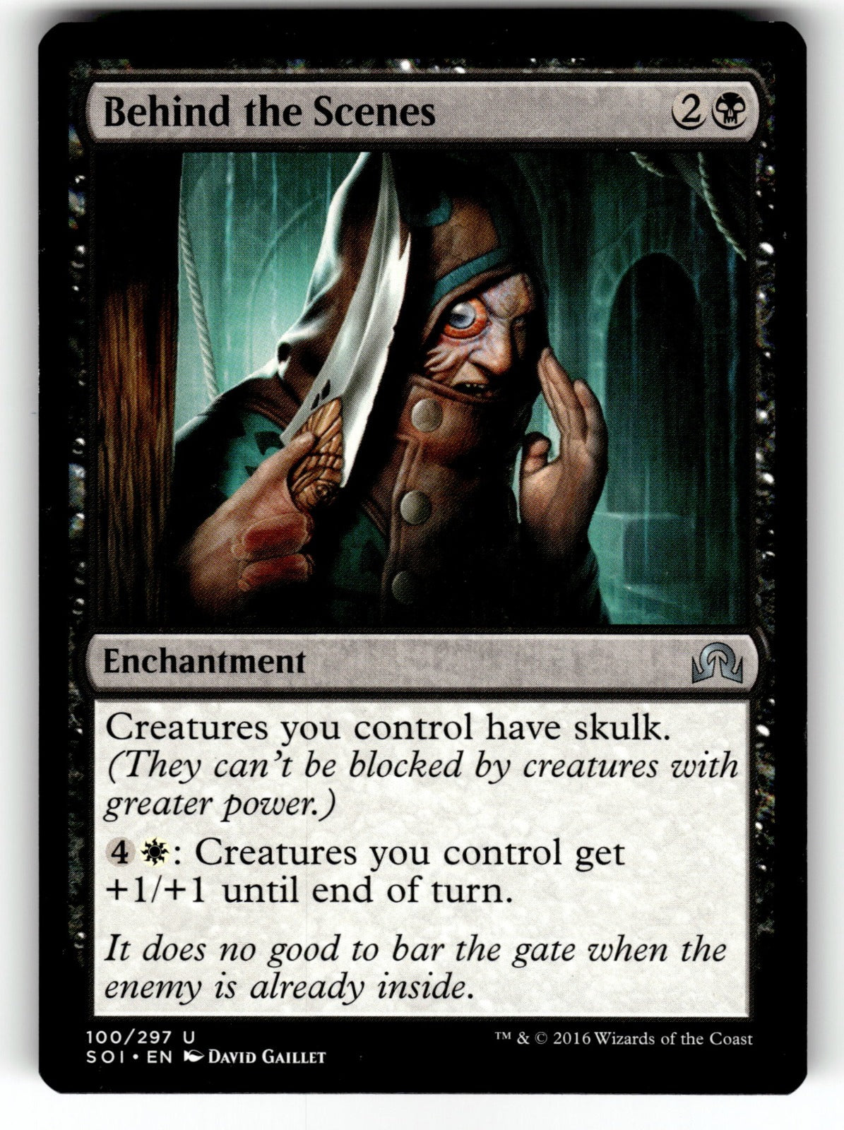 Behind the Scenes – 100 SOI: Shadows over Innistrad U NM