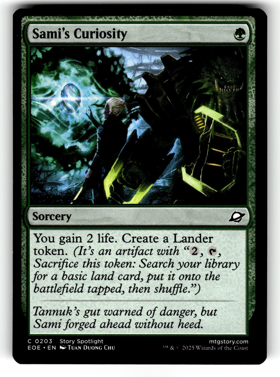 Sami's Curiosity – 203 EOE: Edge of Eternities C NM
