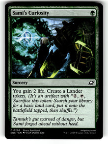 Sami's Curiosity – 203 EOE: Edge of Eternities C NM
