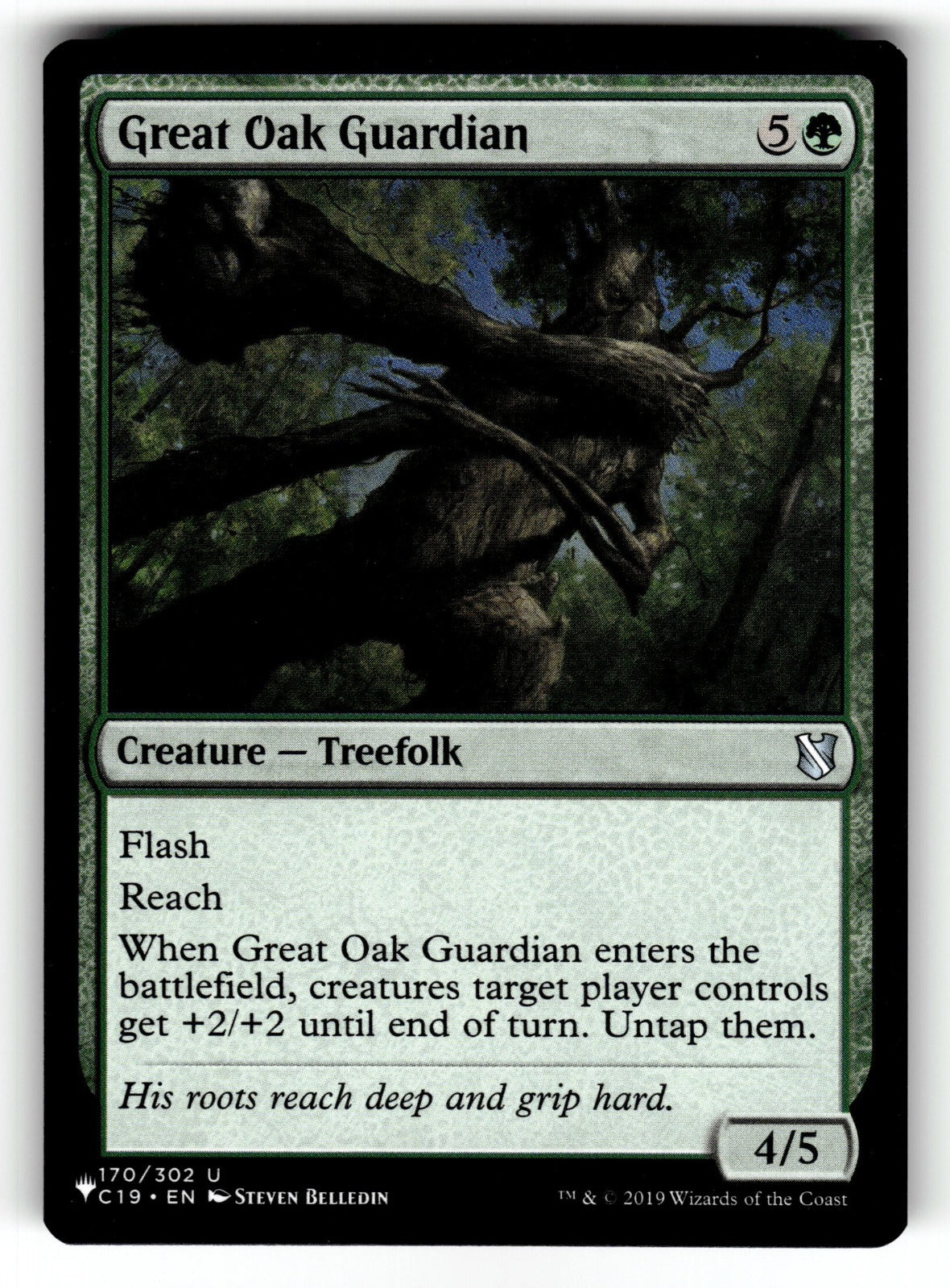 Great Oak Guardian – 170/302 LIST: The List Reprints U NM